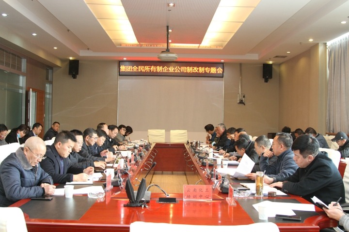 集团召开全民所有制企业公司制刷新事情专题会